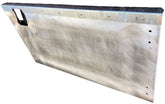 LAND ROVER SERIES, LAND ROVER DEFENDER REAR SWING AWAY HALF DOOR  GALVANISED TOP CAPPING - DDS Metals - LR516DGT